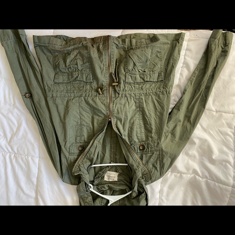 green jacket